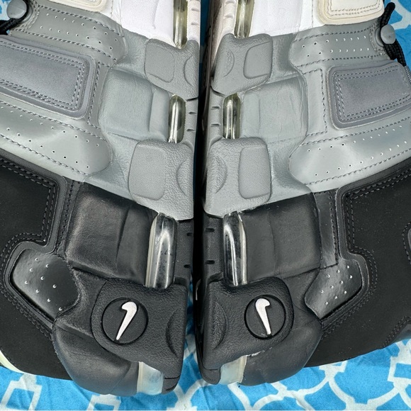 Nike Men’s size 12 Air More uptempo tri color high top sneakers multi rare shoes main image 7